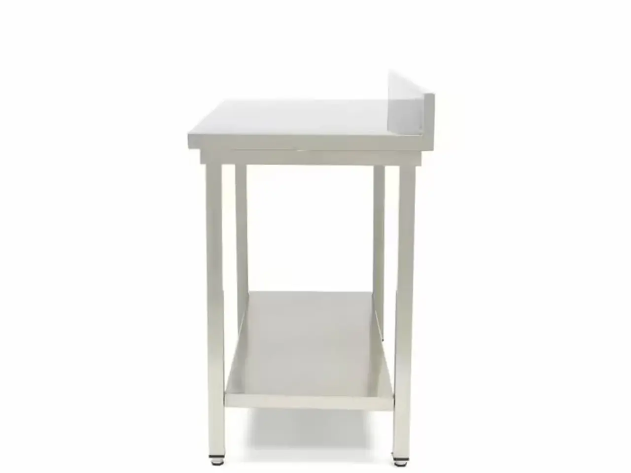 Billede 3 - Rustfri bord med kant – deluxe – 120 x 70 cm