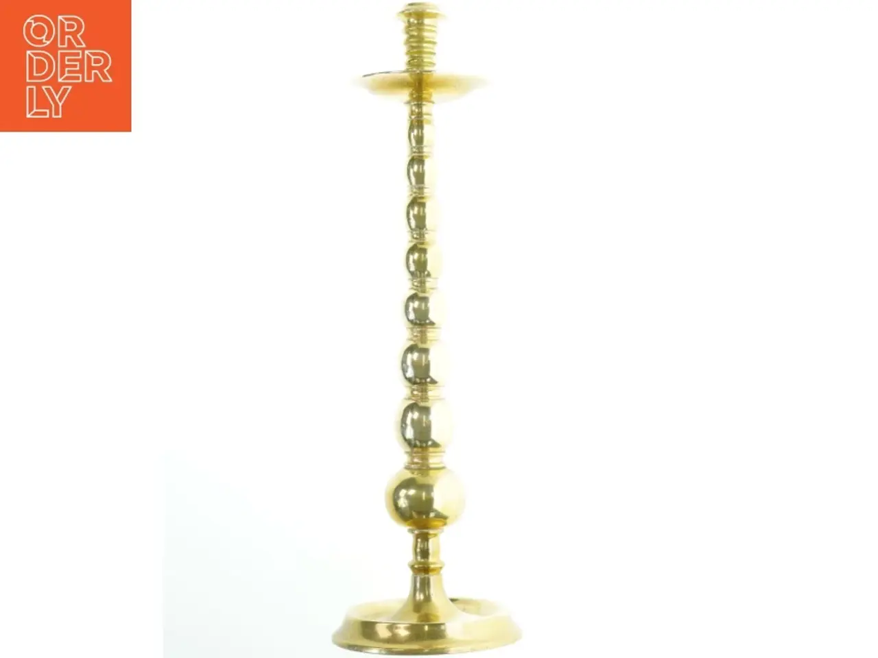 Billede 1 - Messinglysestage (str. 54 cm)