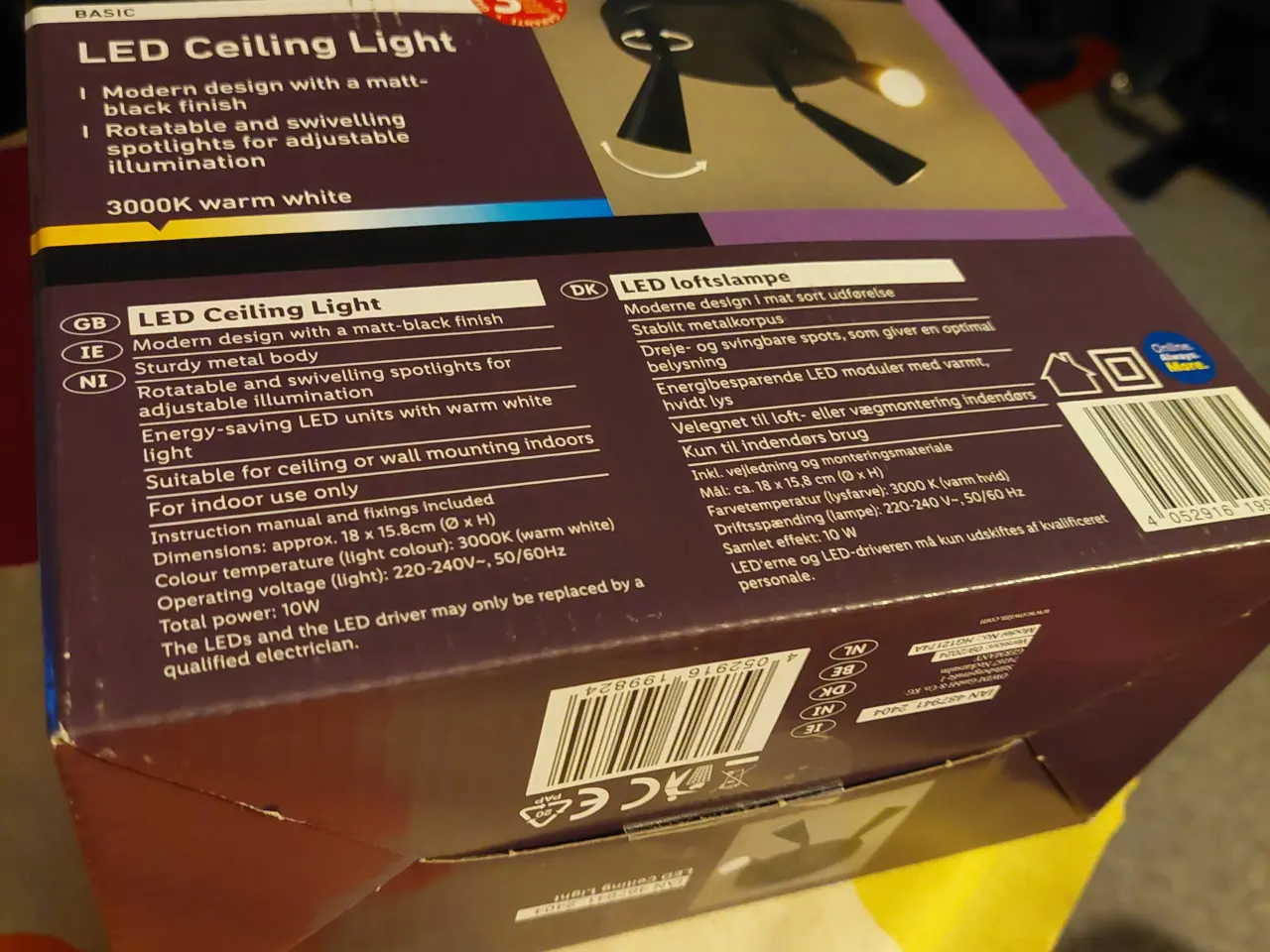 Billede 8 - lampen til loft eller væggen