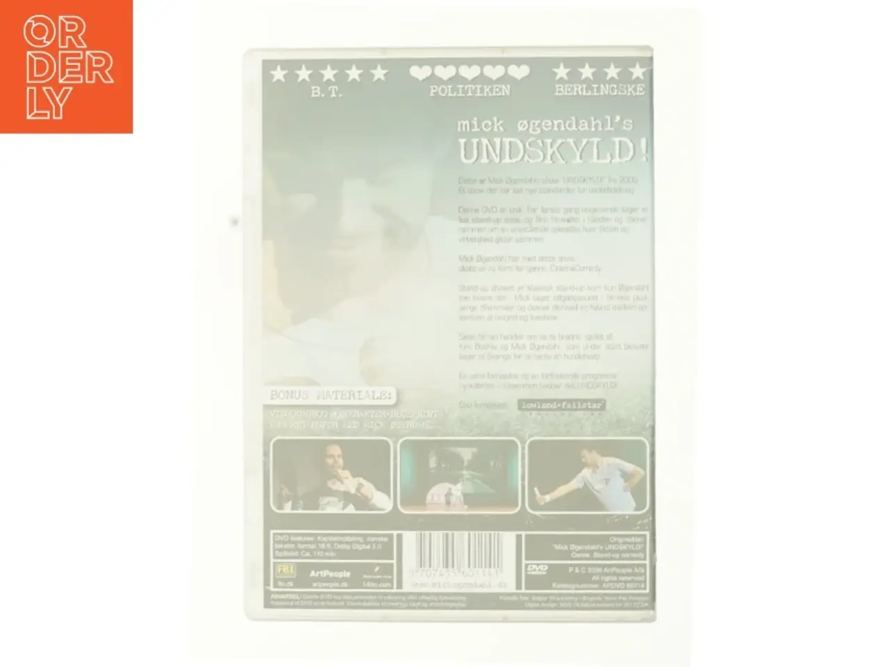 Billede 3 - Undskyld! fra DVD
