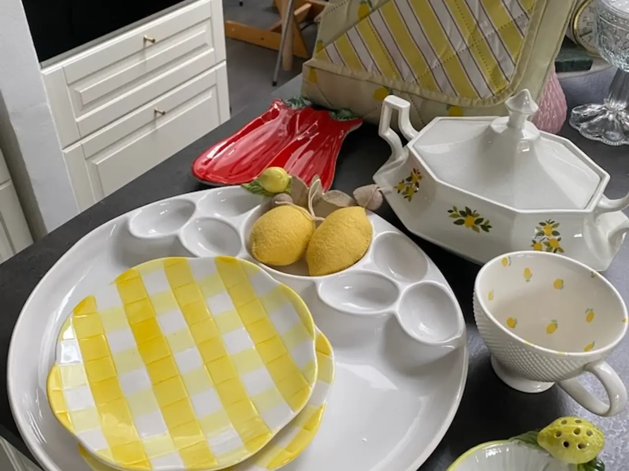 Billede 1 - Citron fad måske fra dims citronfad el skål