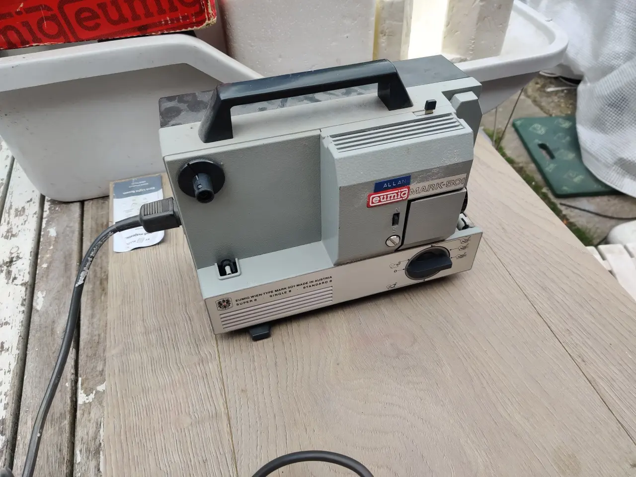 Billede 2 - EUMIG WIEN. Type MARK 501 filmfremviser