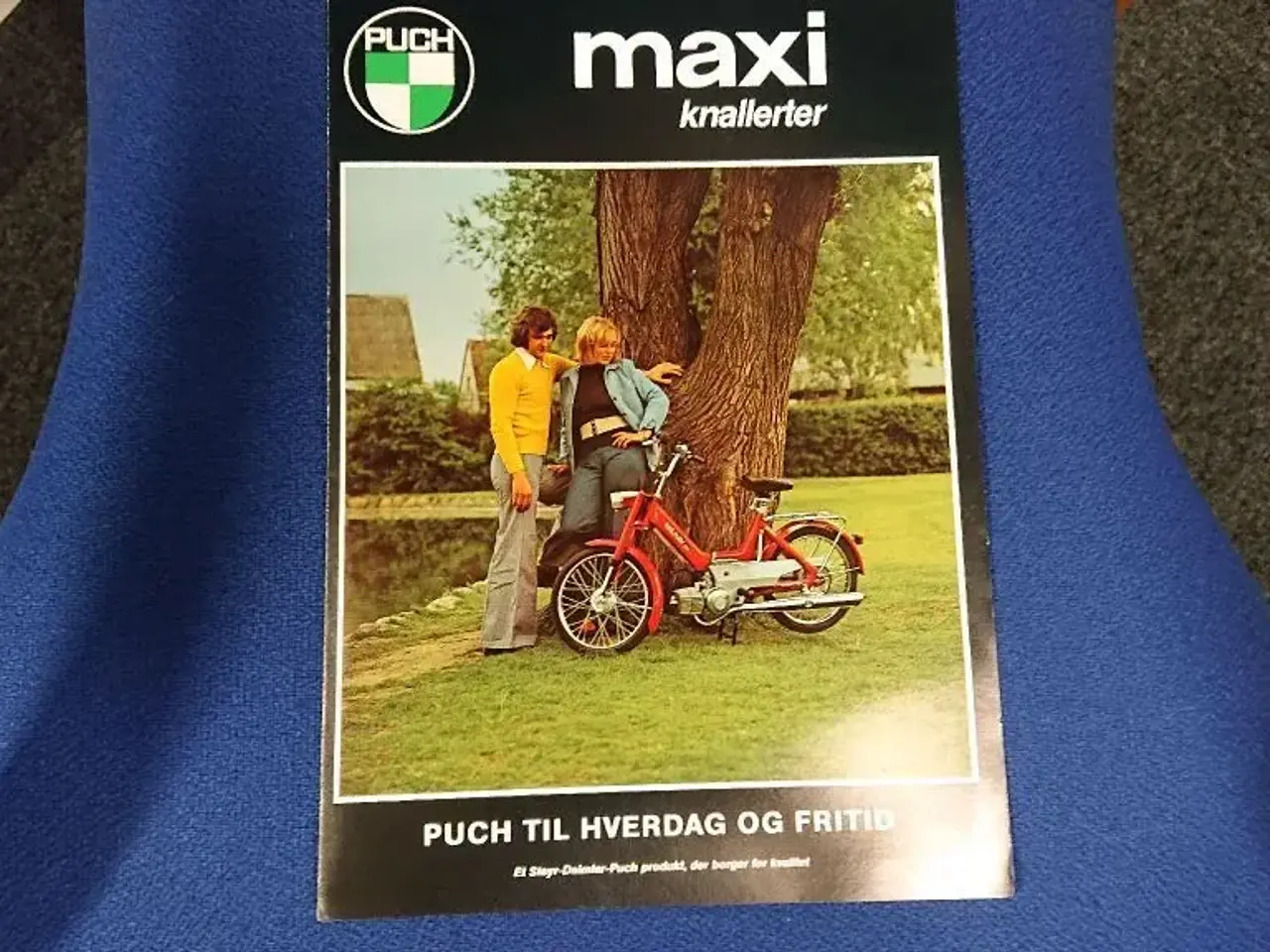 Billede 1 - - .Dansk Puch MAXI brochure