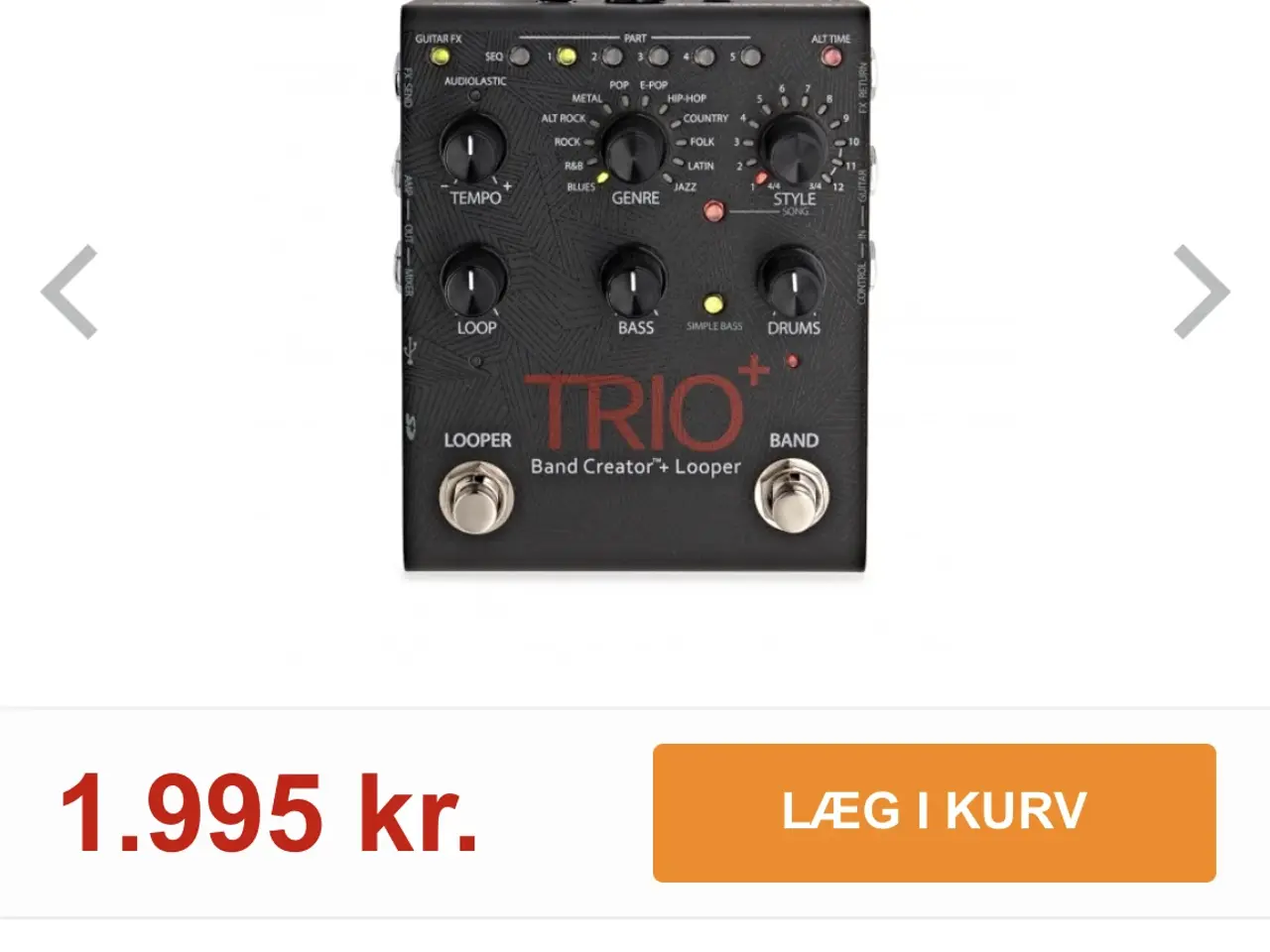 Billede 1 - Digitech Band Creator Trio+