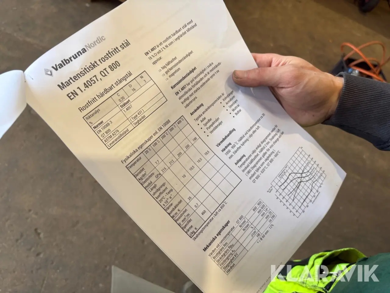 Billede 10 - Rustfrit rundstål Valbruna Ø140 1 styk