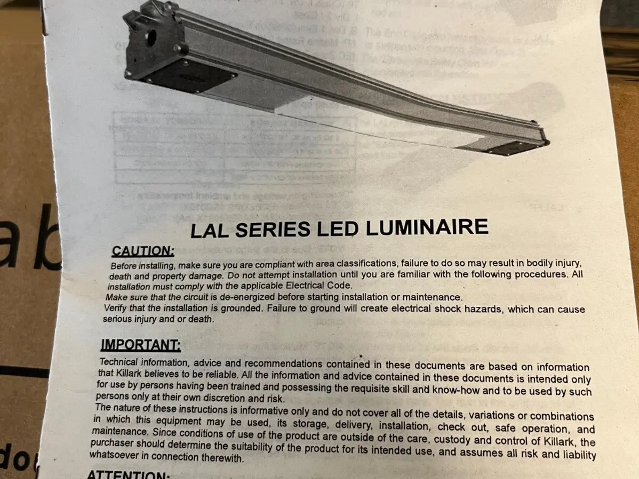 Billede 9 - Killark LALFP630L3D 45W LED Hazardous Location