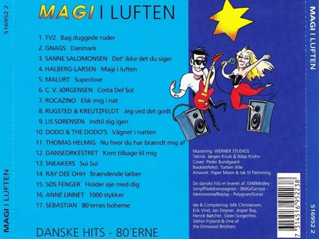 Billede 2 - Diverse kunstnere – Magi I Luften – CD