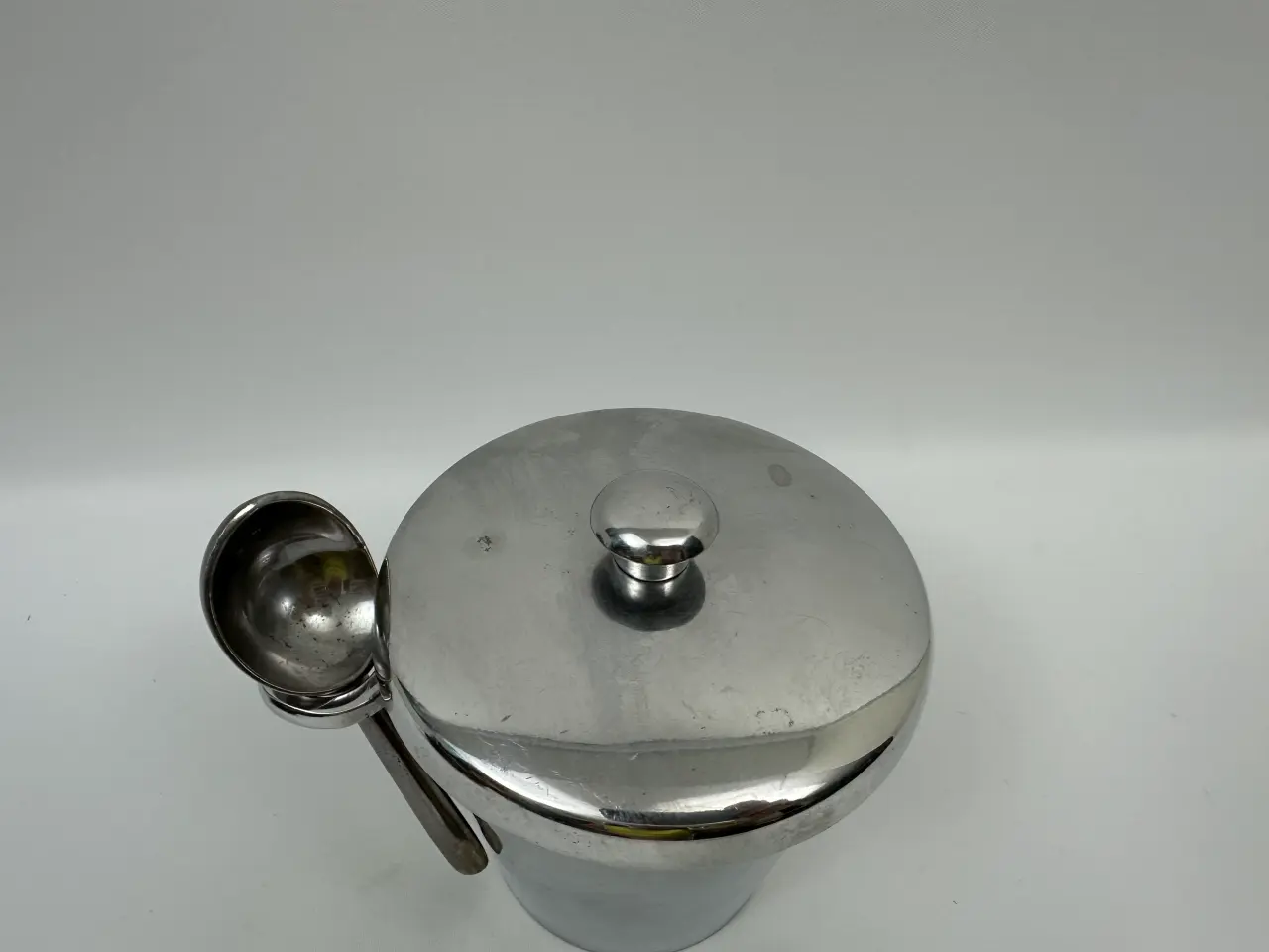 Billede 3 - Vintage isspand m. tang i chrome / stål