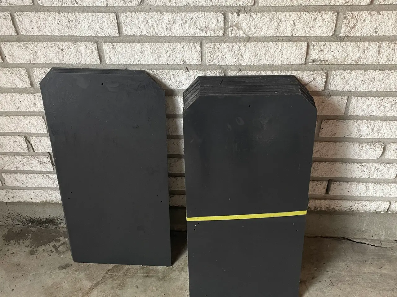 Billede 1 - Skiffer eternit plader 25 stk.