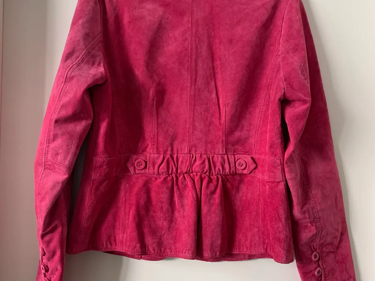 Billede 7 - Pink ruskindsjakke vintage