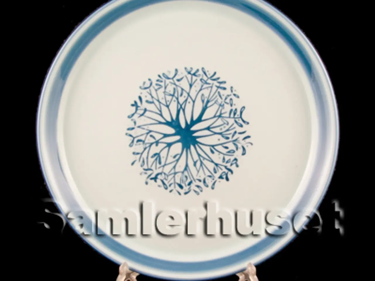 Billede 1 - Mistelten Tallerken Flad 18 cm.