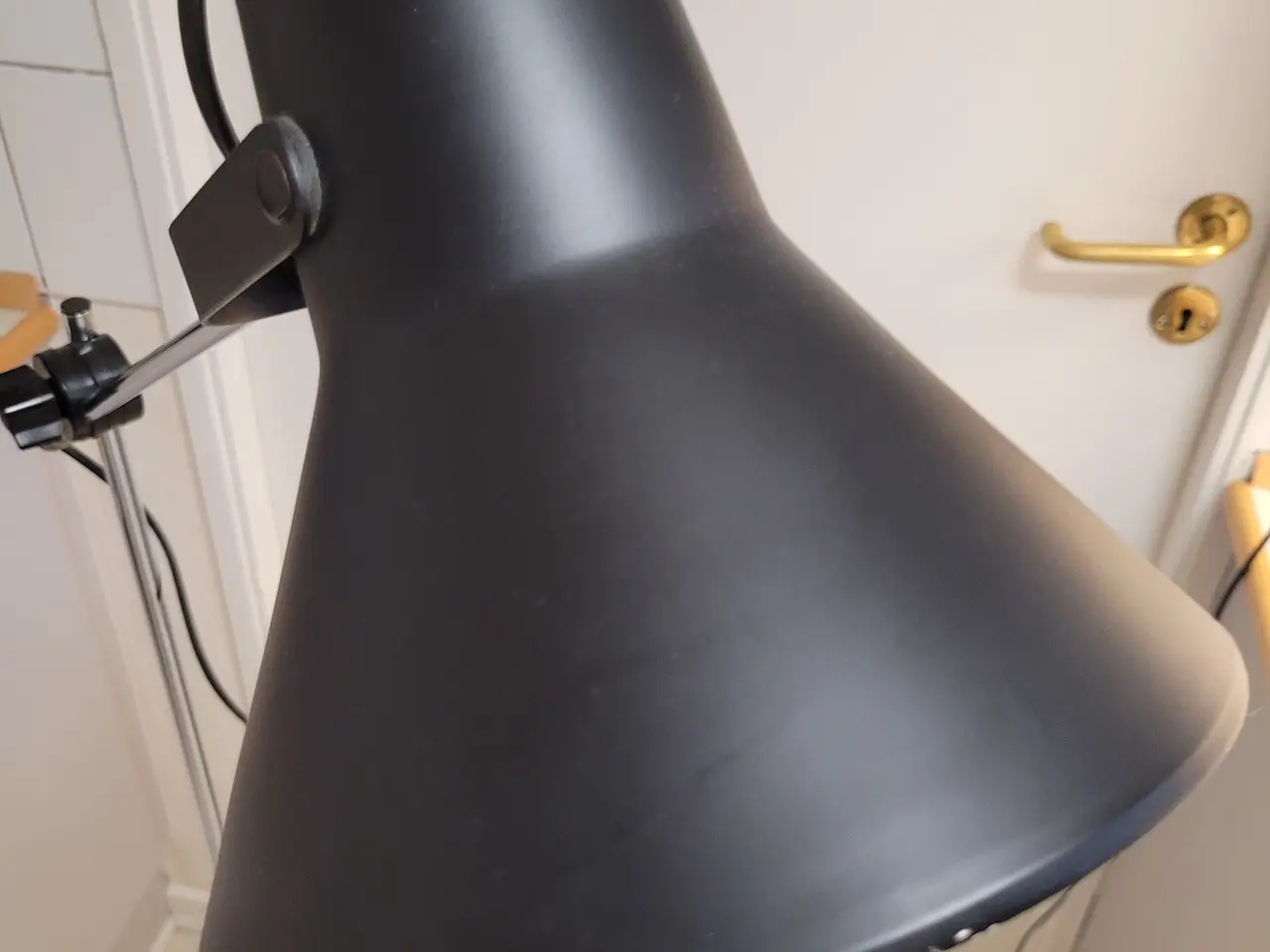 Billede 4 - Vintage Ikea gulvlampe-model G605/11131(sort/Krom,