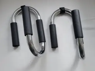 Push up stand bars i krom