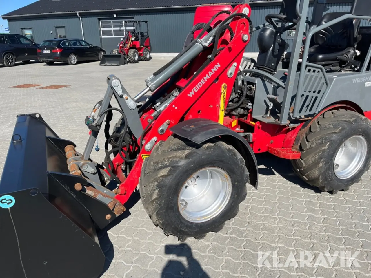 Billede 7 - Minilæsser Weidemann 1160 plus med skovl