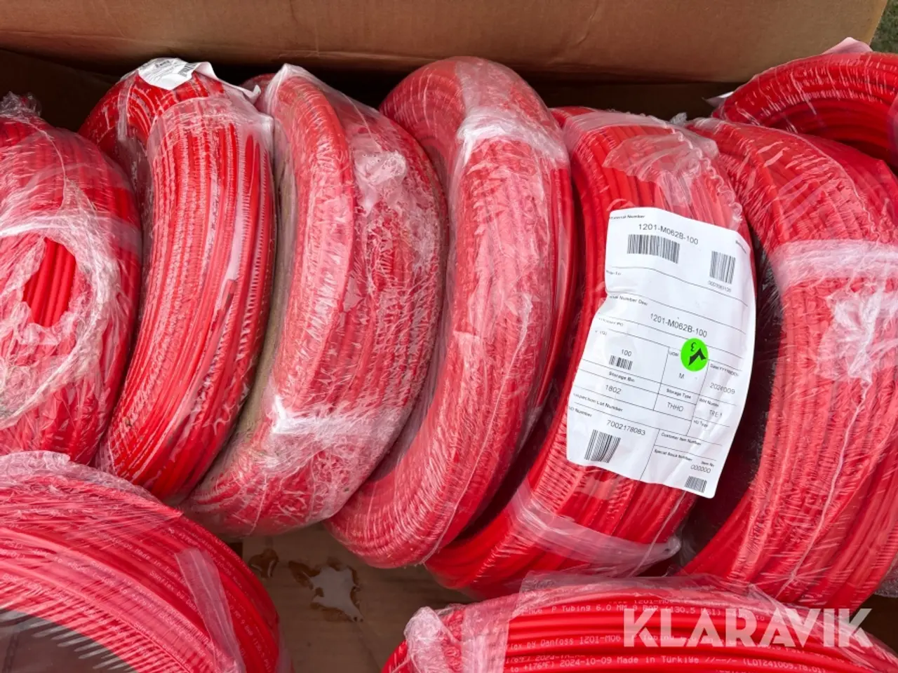 Billede 11 - Trykluftslanger Danfoss Synflex 1201-M06 - 6mm 16 ruller