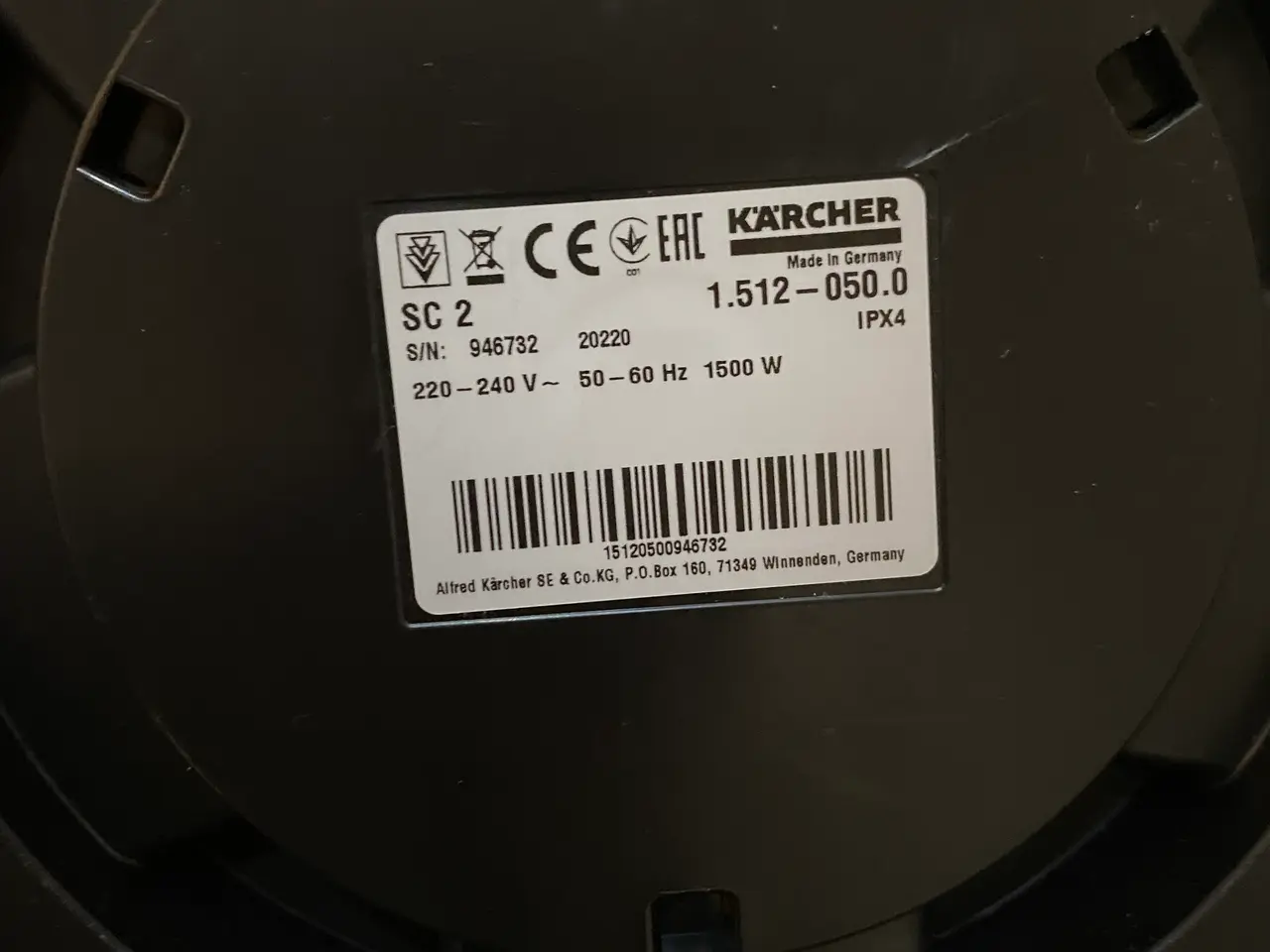 Billede 8 - Kärcher SC 2 Damprenser