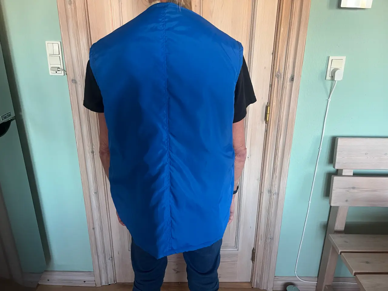 Billede 3 - Vendbar vest i kanin