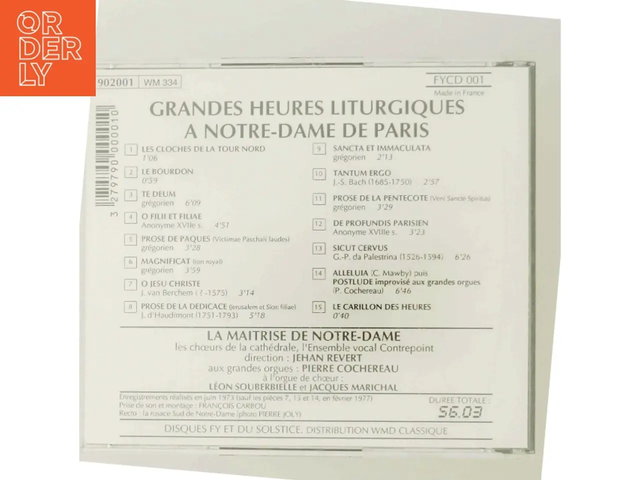 Billede 3 - Grandes Heures Liturgiques à Notre-Dame de Paris (DVD)