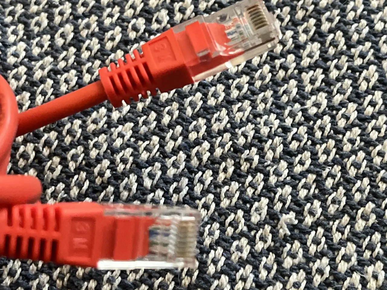 Billede 3 - Netværkskabel ethernetkabel 3 m rød CAT 5E