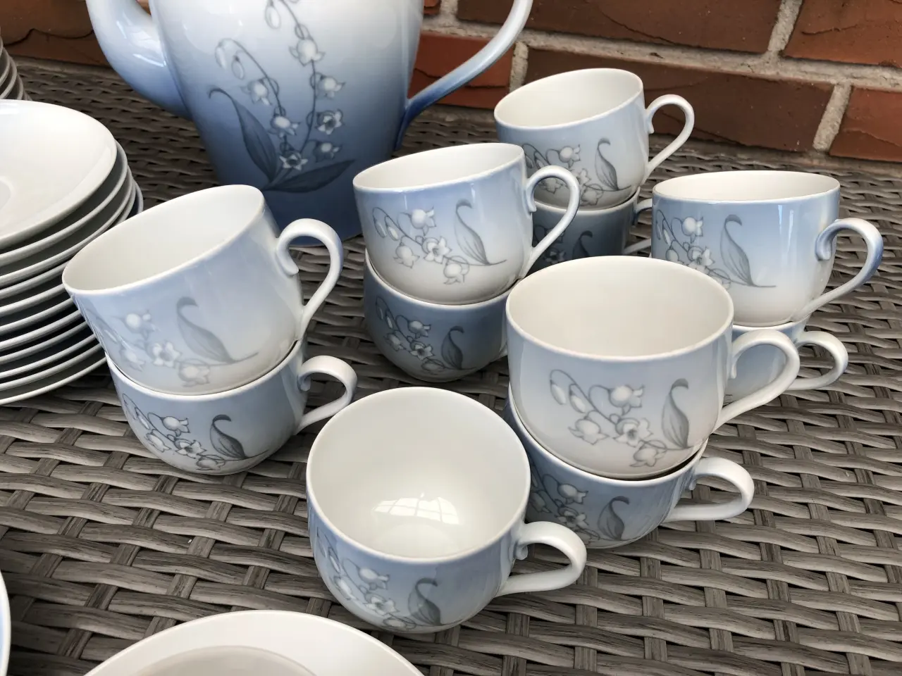 Billede 2 - Kaffestel fejlfri Convalla fra B&G
