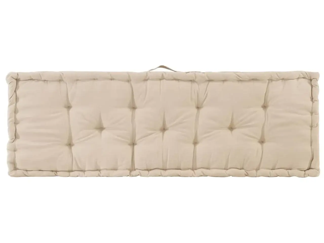 Billede 5 - Hynde til pallesofa 120×40×7 cm - bomuld, beige