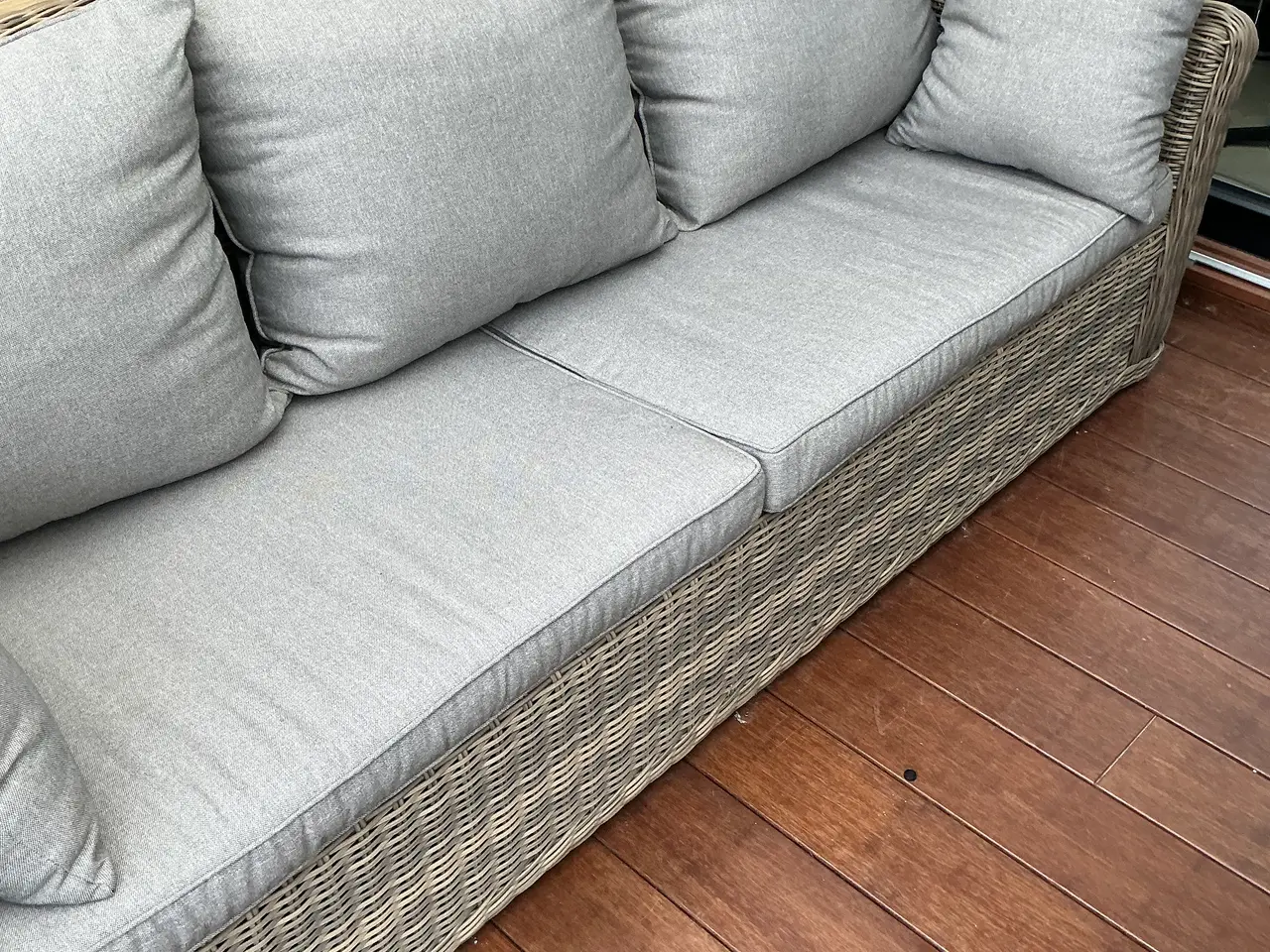 Billede 2 - Fletsofa til have eller terrasse
