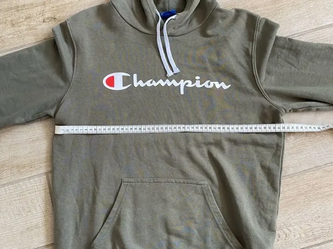Billede 1 - Champion hoodie i army grøn