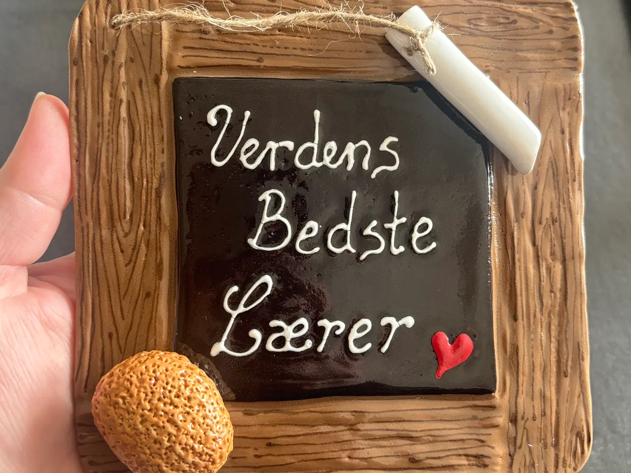 Billede 4 - Tavle til lærer i keramik.