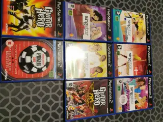 8 rigtig fede ps2 spil (45-125kr) pr stk