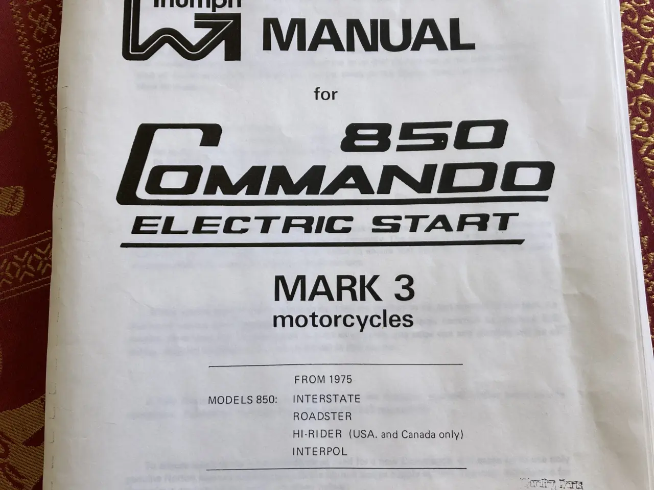Billede 1 - Norton værksted manual 