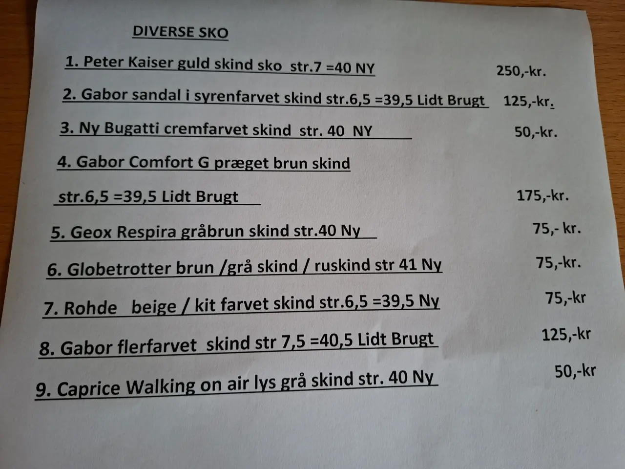 Billede 4 - Diverse damesko