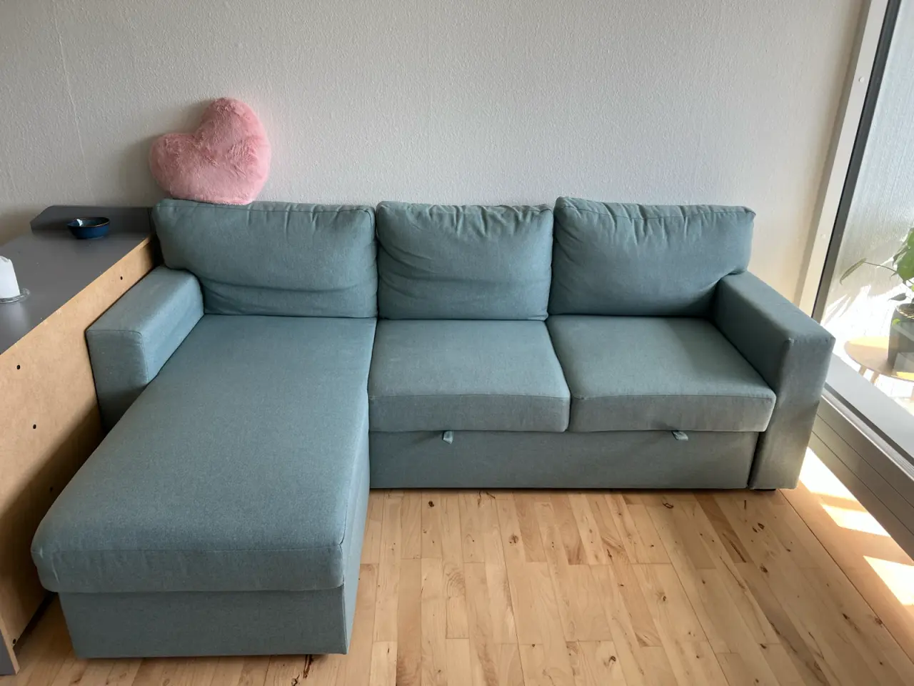 Billede 1 - Bårslöv 3 Pers. sovesofa med chaiselong