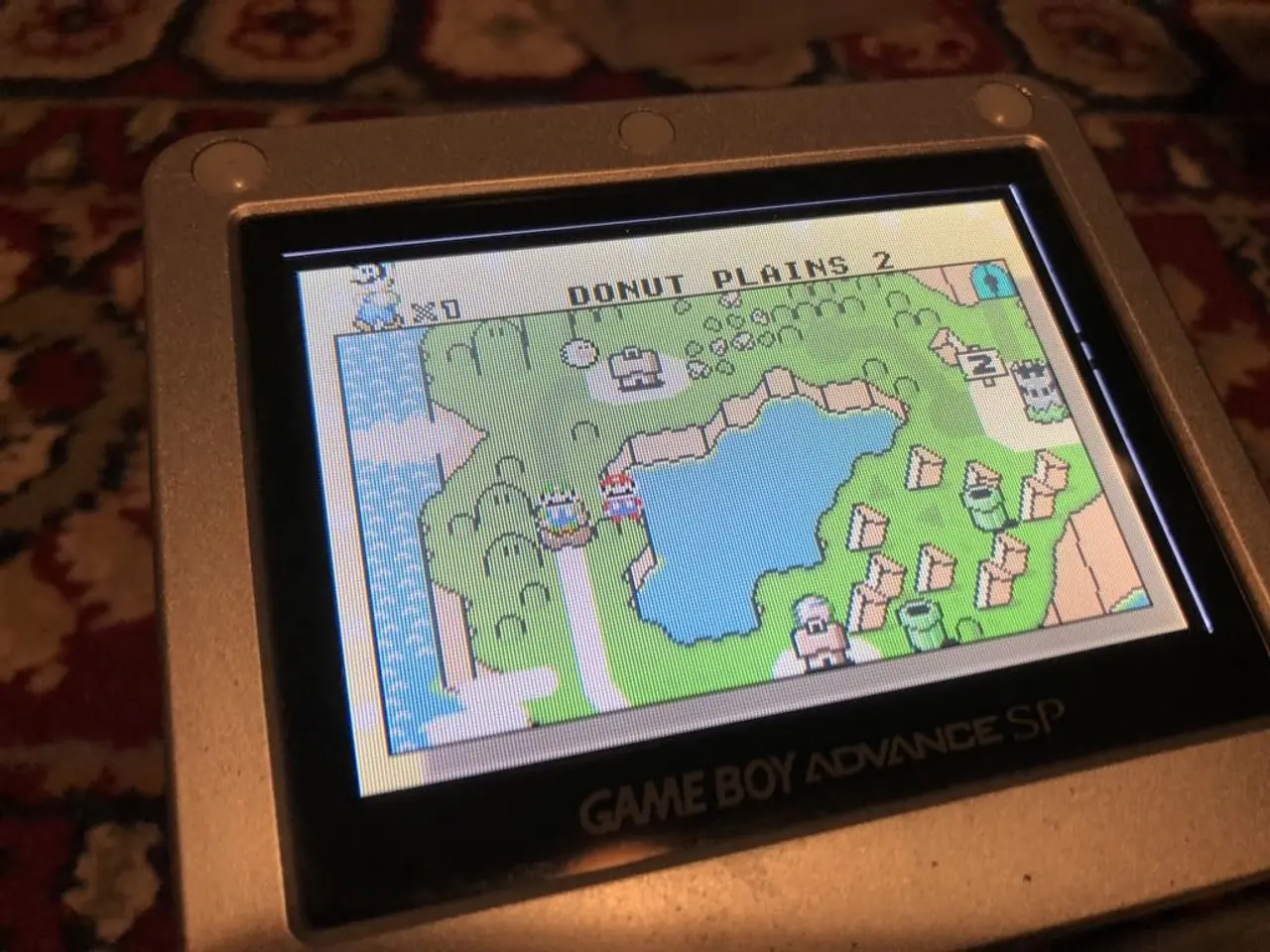 Billede 6 - Tribal Game Boy Advance SP AGS 101+ Super Mario Wo