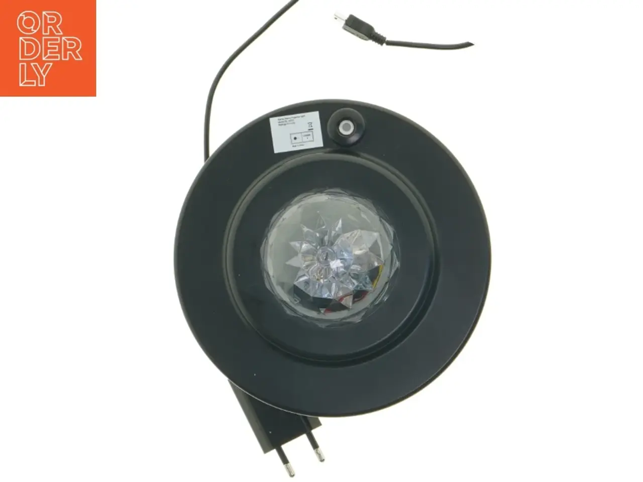 Billede 2 - LED Krystal Kugle Diskolys (str. 17 cm)