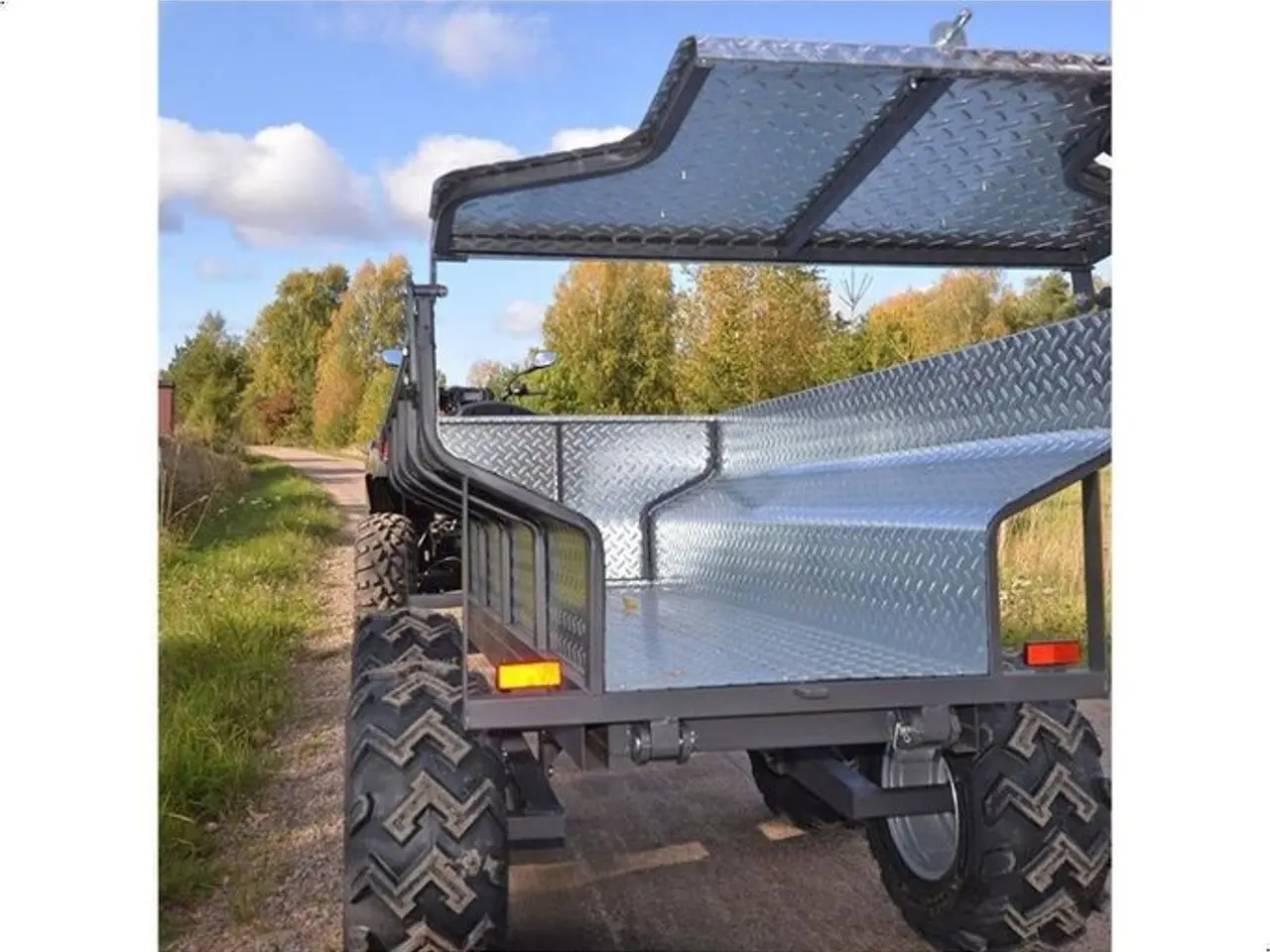 Billede 2 - ATV Tipvogn - 1.420 kg med elhydraulisk tipning