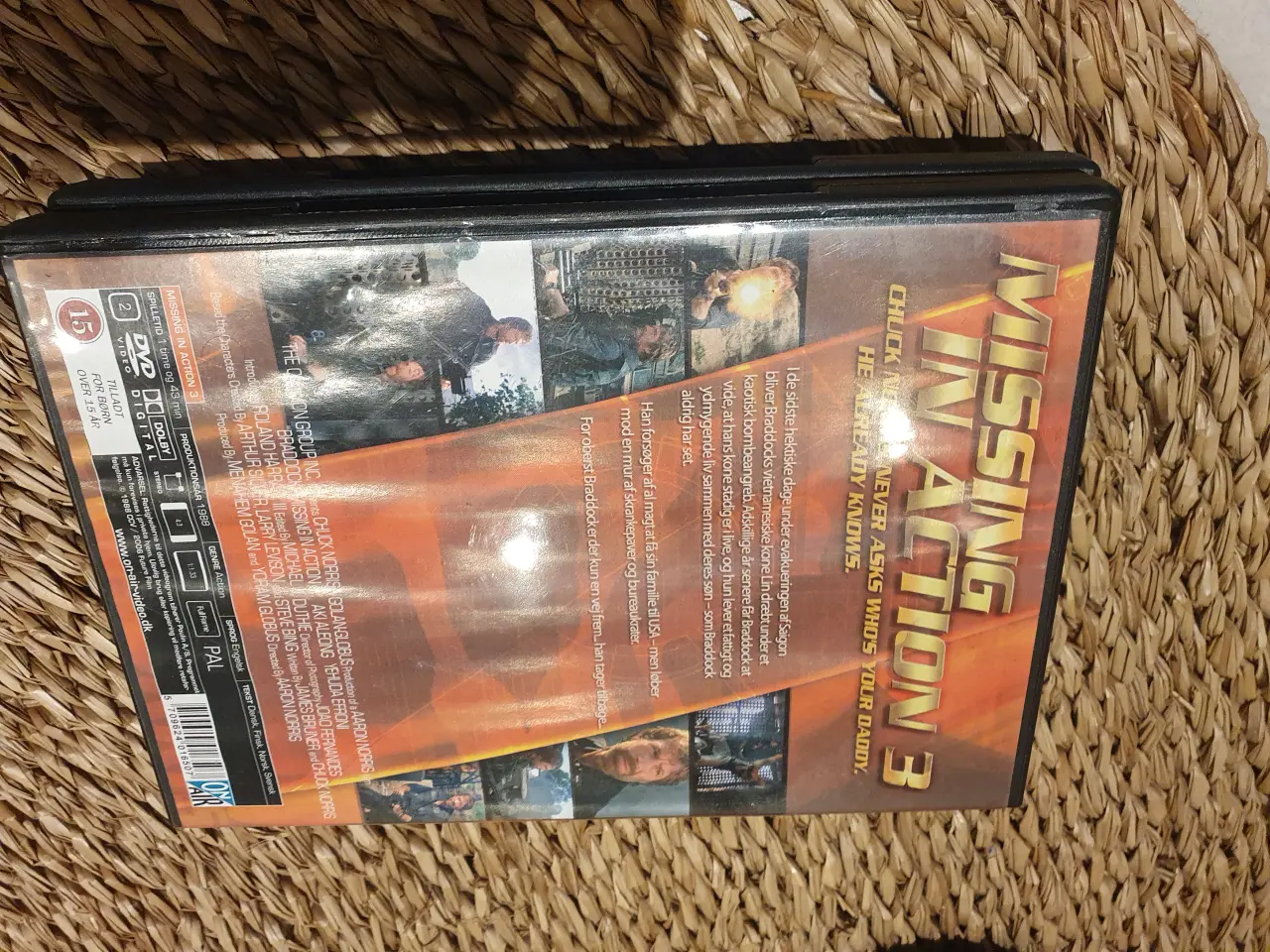 Billede 2 - Missing in action 3 , dvd