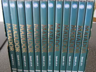 Matador serien alle 12-disc samlet i boks sælges