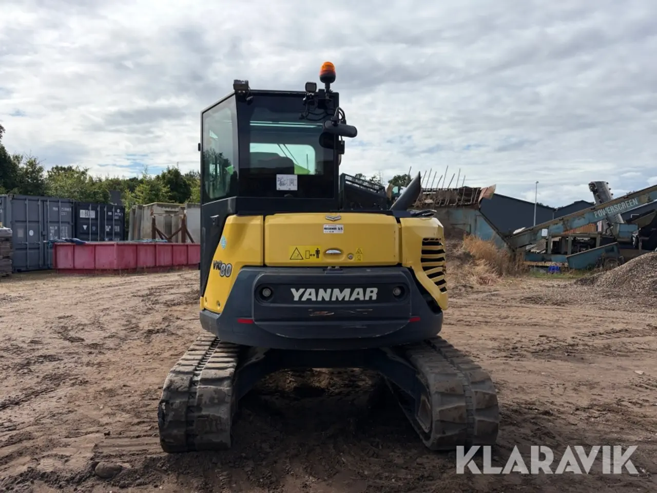 Billede 4 - Gravemaskine Yanmar ViO 80 1-A med tiltrotator