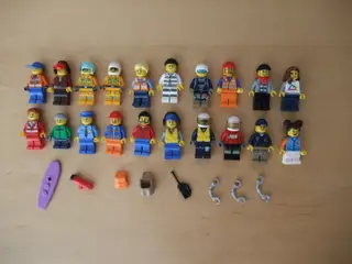 Lego City Figurer+Tilbehør