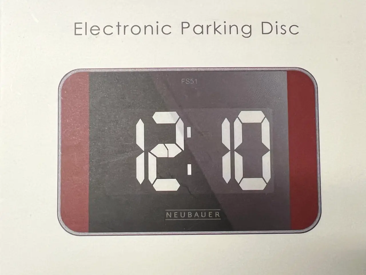 Billede 5 - Elektronisk P-Skive Neubauer.