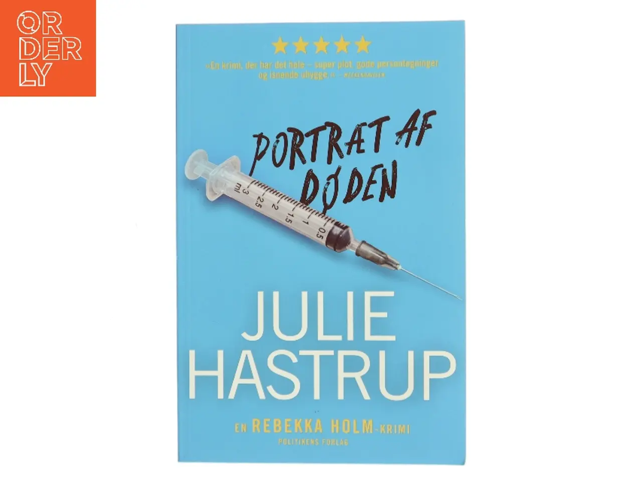 Billede 1 - Portræt af døden af Julie Hastrup (Bog)