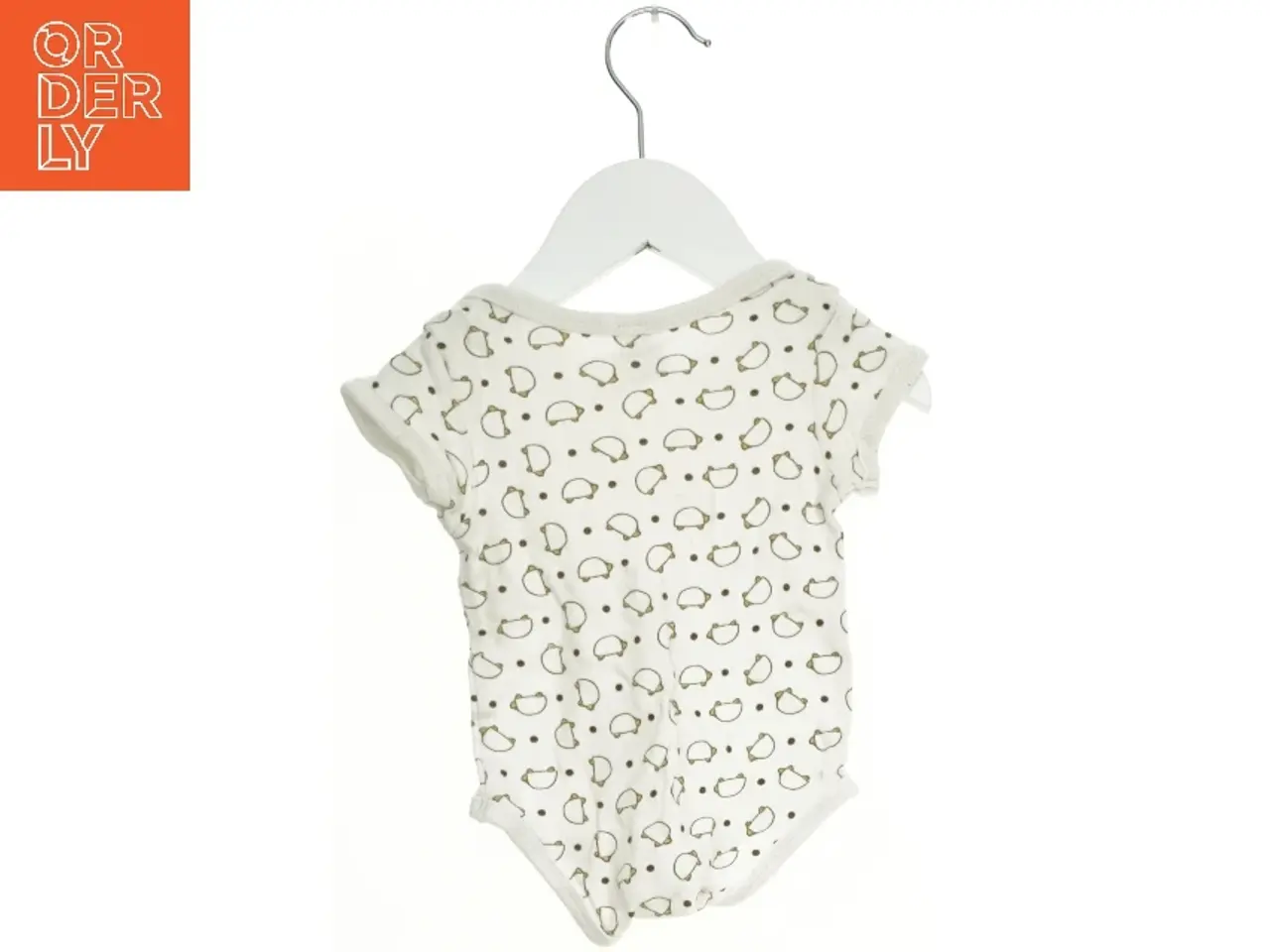 Billede 2 - Baby bodystocking med mønster (str. 56)