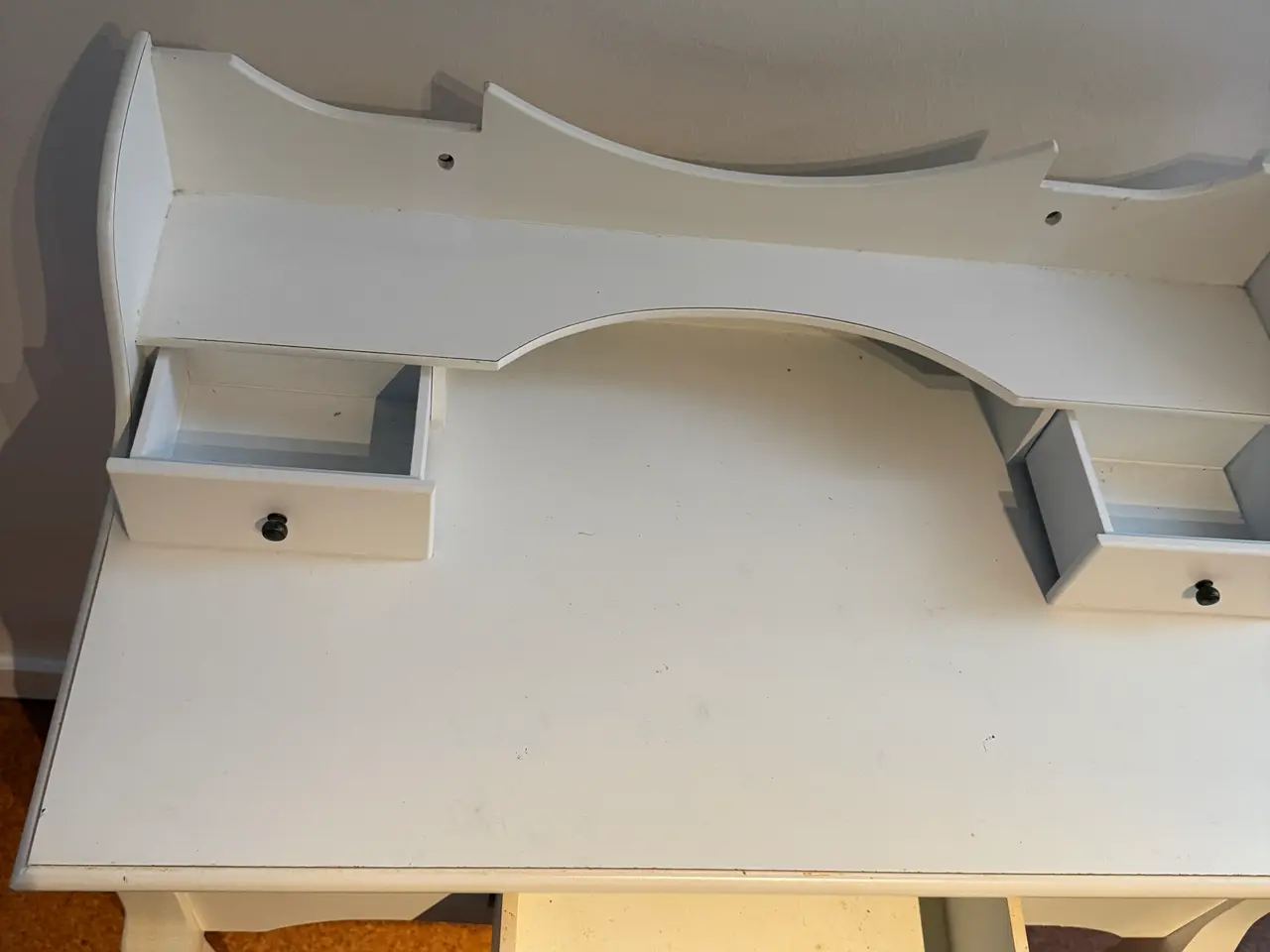Billede 4 - Make up bord & Skammel 