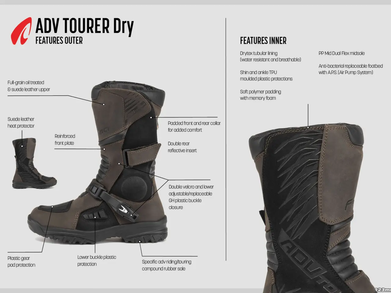Billede 2 - Forma ADV Tourer Dry Sort