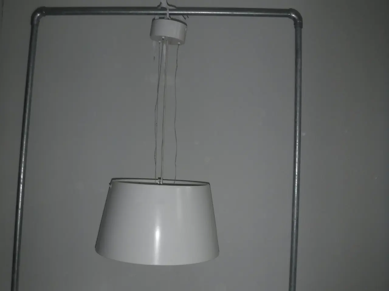 Billede 1 - Stor flot metallampe