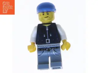 LEGO minifigur med blåt hat fra LEGO (str. 4,5 cm)