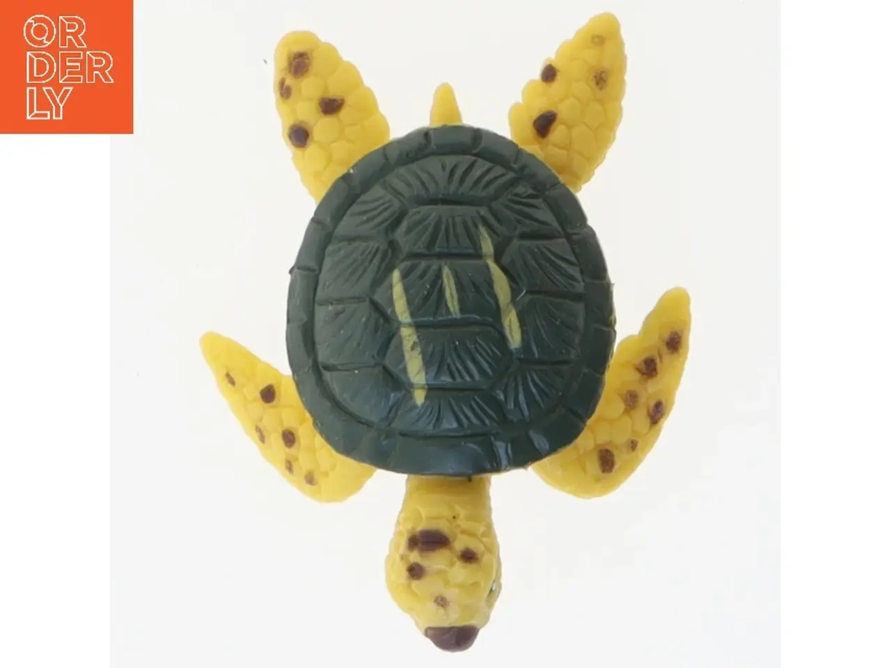 Billede 1 - Lille havskildpaddefigur (str. 6x5 cm)