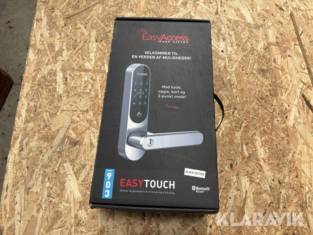 Billede 4 - Dørhåndtag EasyAccess 903 med kode, kort og nøgle