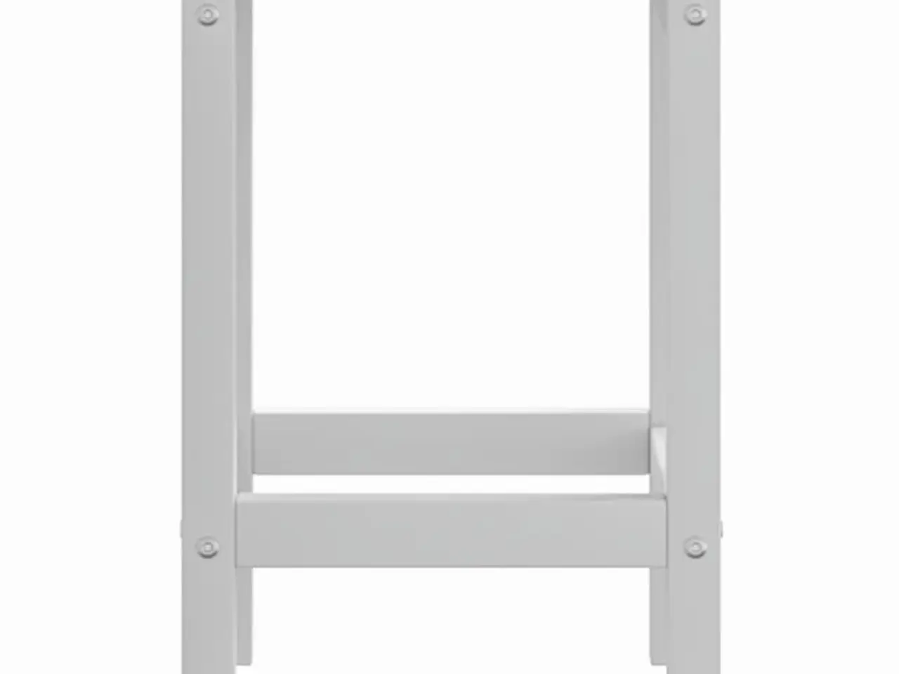 Billede 4 - Adirondack-havebord 38x38x46 HDPE hvid
