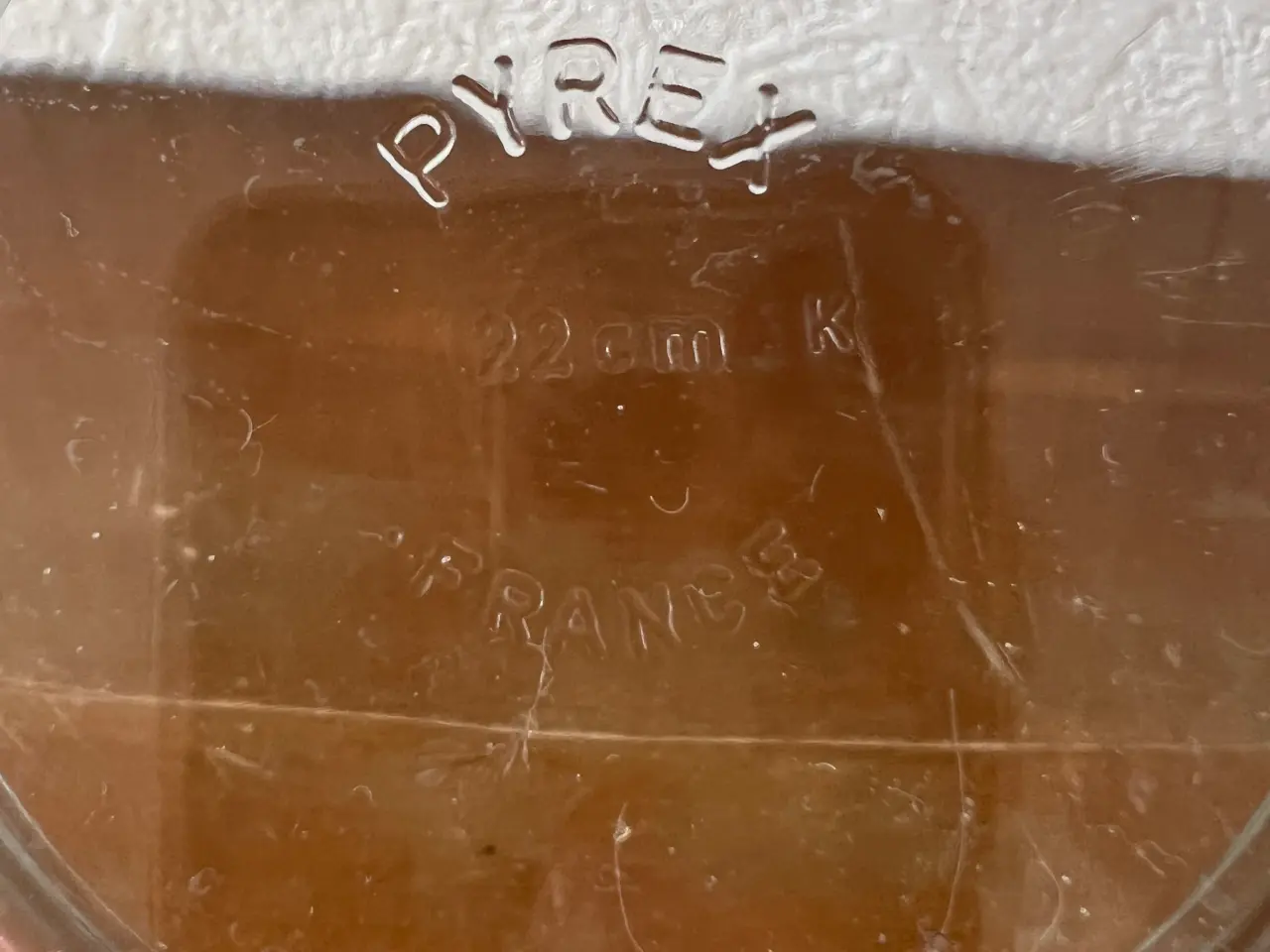 Billede 3 - Rund Pyrex Gratinform i Glas